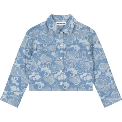 We Are Labels Nous Sommes Labels – Eve Jacket Blue Maat: XS | Spijkerjassen Outlet | Dames | Blauw