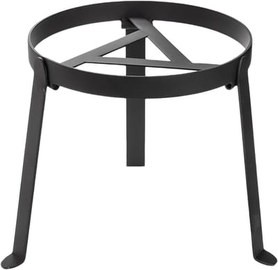 Camping Statief - Kampvuur Grill - Buiten Koken - Inklapbaar Ontwerp - 245 x 250 mm - Zwart