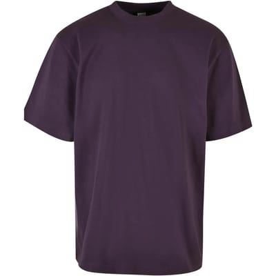 Urban Classics - Tall Heren T-shirt - S - Paars