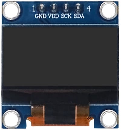 OLED Serie - Weergavemodule - 128x64 Resolutie - I2C en SPI - SSD1306 - Voor Arduino - 0.96IICSSD1306