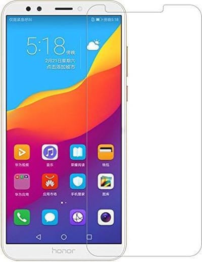 2 Stuks Screenprotector Tempered Glass Glazen Gehard Screen Protector 2.5D 9H (0.3mm) - Geschikt Voor: Huawei Y7 2018