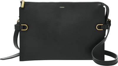 FOSSIL Schoudertas Kier Crossbody Bag Black Zwart