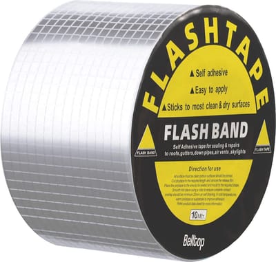 Waterdichte butyltape 100 mm x 10 meter - Supersterk voor reparaties en afdichtingen