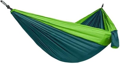 Hangmat 2 personen - Draagbare hangmat - Outdoor ontspanning - Hoge sterkte stof - N.v.t. - Gekleurd