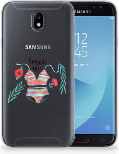 Samsung Galaxy J7 2017 | J7 Pro Telefoonhoesje met Naam Boho Summer