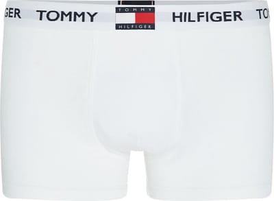 Tommy Hilfiger Tommy 85 trunk (1-pack) - heren boxer normale lengte - wit