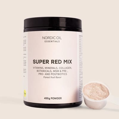 Nordic Oil© - Super Red Mix - 450gr Vitamine en mineralen - Suikervrij - Vegan - Dagelijkse verzorging voor vitaliteit