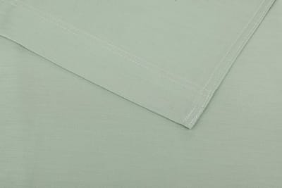 Zohome Satinado Laken - Eenpersoons - Katoensatijn - 160x290cm - Groen