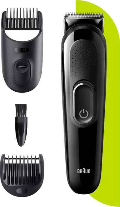 Braun Multigroomer 3 SK2300, 3-in-1 Baardtrimmer Voor Mannen, Haartrimmer, Voor Gezicht, Haar