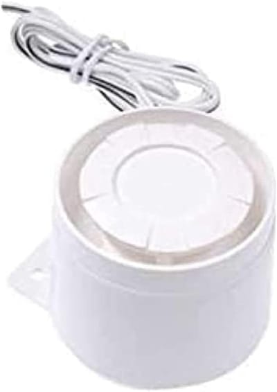 Bedrade Alarm Sirene - Luid Alarm - Beveiliging Huis - 110 Decibel Geluid - 5x5x5 cm