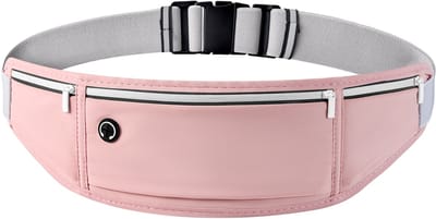 Casemania Heuptas - Roze - Universeel Telefoontasje - Ultra Dun Festival Fanny Pack - Anti-theft Heuptasje voor Smartphone en Pasjes