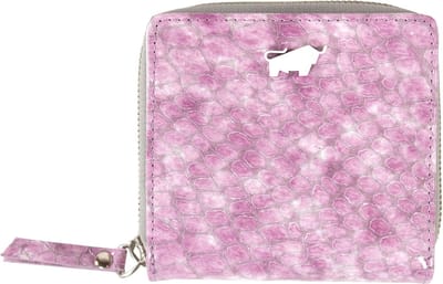 Braun Büffel Leren Portemonnee Alma Wallet Purple Paars