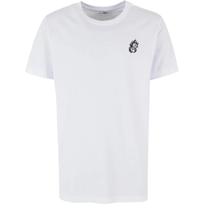 Mister Tee - Dice Fire EMB Heren T-shirt - XS - Wit