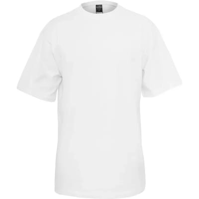 Urban Classics Tall Tee Heren T-shirt - wit - XL