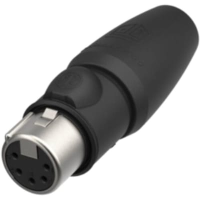 Neutrik NC5FX1-TOP XLR-connector Koppeling, recht Aantal polen: 5 Zwart 1 stuk(s) Piece