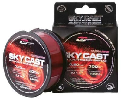 Cinnetic Sky Cast Ultra Mag Monofilament 300 M Transparant 0.220 mm