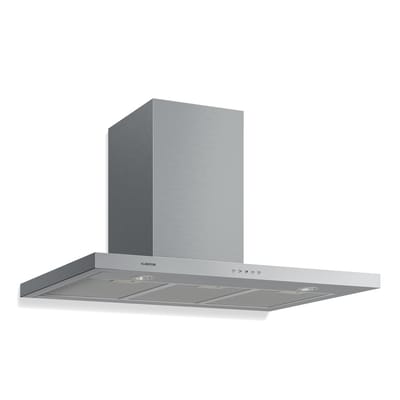 Klarstein Afzuigkap Limelight - 90Cm - Wandkap - 600M³/H - Edelstaal - Zilver - Wandafzuigkap - 90 cm - voor Keuken - Vetfilter - Aluminium - Dampkap Wasemkap Kookplaatafzuiging