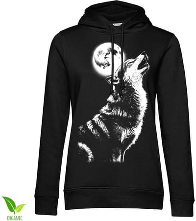 Hybris Dames Wolf Howl Girly-hoodie SH-57-16093-H95-2