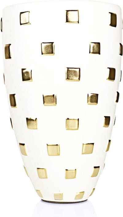 OHNO - Woonaccessoires - Ademas Vaas - Wit