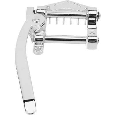 Cordier Chevalet Vibrato pour pour SGTeleLP Guitare Électrique à Table Plate Système TrémoloNoir argenté