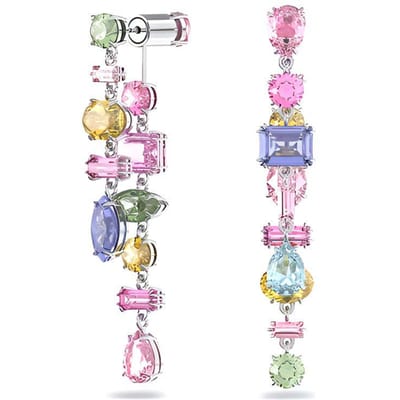 Swarovski Gema Waterdruppel Oorbellen Dames oorbellen Meerkleurig 5613740 Multicolor,F white