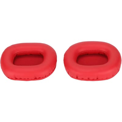 Oorkussens Zacht Eiwitleer Vervangende Oorkussens voor Edifier W800BT W8088BT K800 K830 rood
