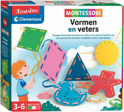 MONTESSORI - SHAPES & LACES (NL)