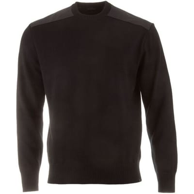Paul & Shark Trui Typhoon Re4x4 Soft Cool Touch Wool Crewneck Zwart / male