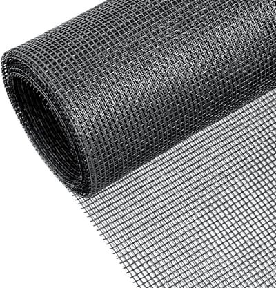 Raamhor - Insectennet - 300x100 cm - Vogelnet - Glasvezel Raamhorren - Snijdbaar Insectenhor - Universele Raam Hor - Zelf Hor Maken - Anti Muggen - Deurhor - Horgaas - Herbruikbaar - Geschikt voor Meerdere Deuren en Ramen - Grijs