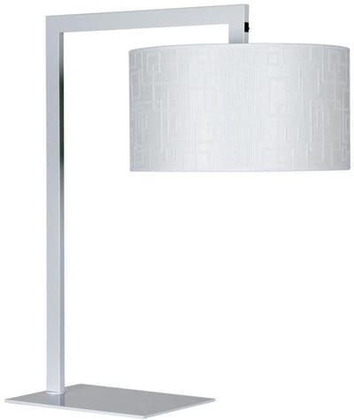 Maxima Tafellamp E27 1X60W Shiny Wit