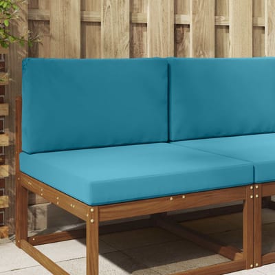 vidaXL - Buitenbankkussen - Polyester - Koninklijk - Blauw - 80 - x - 80 - cm