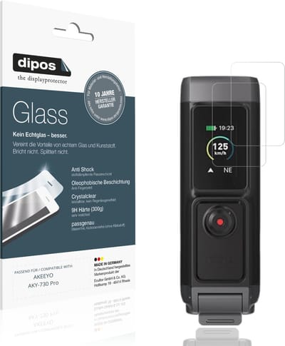 dipos – 2x Pantserfolie geschikt voor AKEEYO AKY-730 Pro | 9H Screenprotector