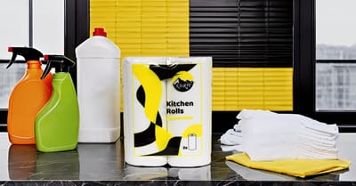 KURTT Keukenrol 14 rollen (VERNIEUWD papier dikte tot wel 25%) - 2-laags cellulose wit, huishouddoeken 50 vellen per rol, met Ecolabel - Keukenpapier - Keukenrollen - keukenrol Voordeelverpakking
