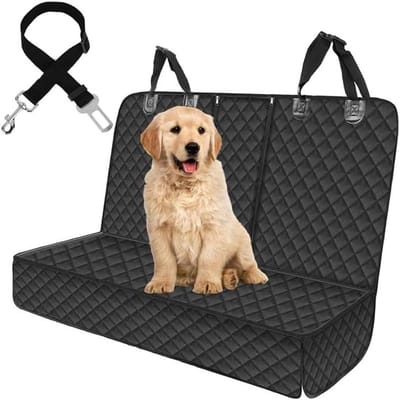 Honden autostoelhoes - Hondenmat achterbank - Auto reizen met hond - Waterdicht en krasbestendig - Voor Toyota CH-R - Zwart