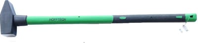 Hofftech Voorhamer - 3 kg hamerkop - 90 cm glasfibersteel - antislip grip - Multi Neck systeem
