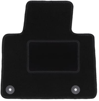 Chauffeursmat zwart voor: Citroen C5 II X7 liftback, sedan, stationwagen, tourer (2008-2017)