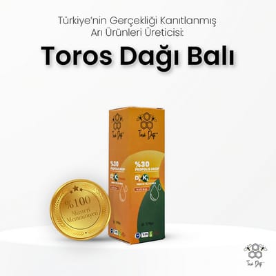 Toros Dağı Propolis Druppels met Olijfolie 20 ml | Alcoholvrij, Natuurlijk