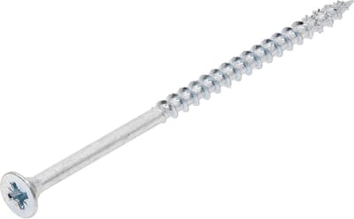 schroef 6.0 x 40mm. Lang. Verzinkt. Platkop. Kruiskop-pzd-2. 40 hout schroeven. ifix.
