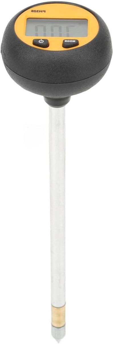Digitale Bodem PH Meter - PH-pen Bodem Vochtigheidstester - Bodem Analyse - Meet PH Temperatuur Vocht - 2.0-8.5 PH - Zwart