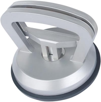 Zuiglift - Zuignap - Materiaal Verplaatsen - 35kg Draagkracht - 115 mm Kop - Zwart
