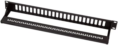 LogiLink 19 inch glasvezel patch panel voor 24x SC-Duplex/LC-Quad
