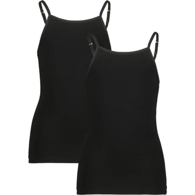 Vingino Singlet (2-pack) Deep Black Maat: XXS | Sokken Outlet | Unisex | Zwart