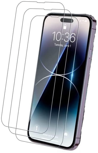 Screenprotector Geschikt voor 14 Pro Max – beschermglas – gehard glas - 3 stuks