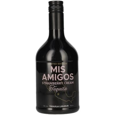 Mis Amigos Strawberry Cream Tequila Limited Edition 15% Vol. 0,7l