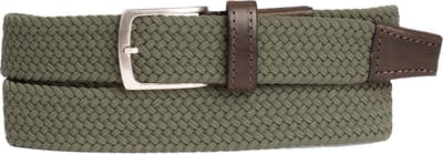 Presly & Sun Heren - Elastische riem - Groen - 85cm