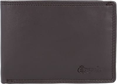 Esquire Duo Portemonnee Leer 11 cm - Jongens - Horizontaal - braun