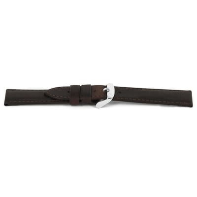 Horlogeband F442 Dover Bruin Oily 18x16mm