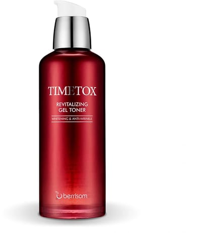 Berrisom Timetox Revitaliserende Gel Toner / Anti-Rimpel Toner met Verhelderend Effect 130 ml