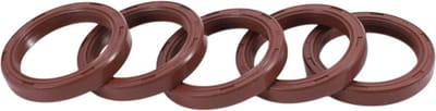 Universele Olieafdichting Dubbele Lip Met Stalen Veer Voor Roterende As 35x45x7mm - Hoge Druk, Fluorescerend Rubber, 5 Stuks, Duurzaam en Betrouwbaar