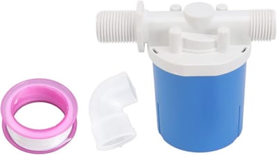 Automatische drijvende klep voor waterniveau controle, ideaal voor wateropslag, aquacultuur en zwembaden (3/4 inch inlaat)